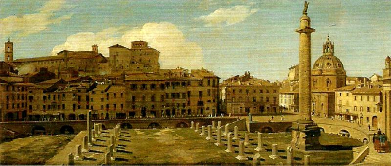 Charles Lock Eastlake view of the forum of trajan rome China oil painting art